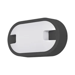 Braytron Zidna baštenska svetiljka BRY-D-ELIPSA-SIVA-15W-3000K-IP65