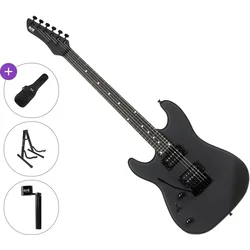 PSD Guitars SPS-100ML Basic SET Matte Black Električna kitara