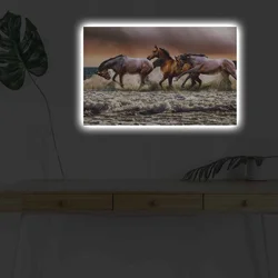 Wallity Slika sa LED osvetljenjem 4570DHDACT-060, 45x70 cm
