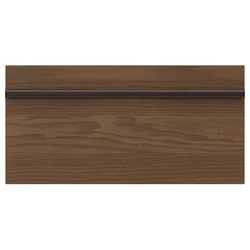 STENSTA Ličnica, temno rjava jesenov furnir, 40x20 cm