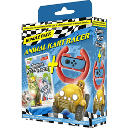 SWITCH Animal Kart Racer (code in a box) Steering Wheel bundle