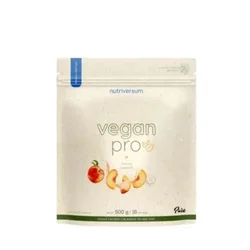 NUTRIVERSUM Vegan Pro Peach Yogurth 500g