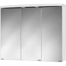 Sieper Omarica z ogledalom Ancona LED 83 cm x 69 cm x 25 cm bela