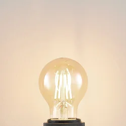 Arcchio LED-žarnica E27 A60 6,5 W 2500 K jantar 3-stopenjski dimmer - Steklo