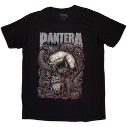 Pantera Majica Serpent Skull Unisex Black M