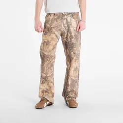 Jeans PLEASURES Hendrix Flare Jeans Brown Tree 32