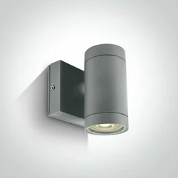 ZIDNA SVJETILJKA 1X35W GU-10 IP54 SIVA