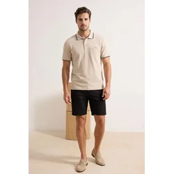 Trendyol Muška majica Tmnss26Po00021, Bež