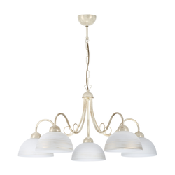 Jupiter 1487 - Luster na lancu SAGA 5xE27/60W/230V
