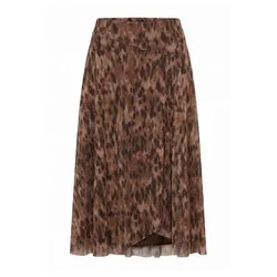 Trendyol Milla ženska suknja Twoaw27Et00039, smeđa-leopard-print