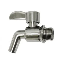 Slavina inox za inox burad 3/8 leptir ručica