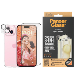 Bundle PanzerGlass iPhone 15