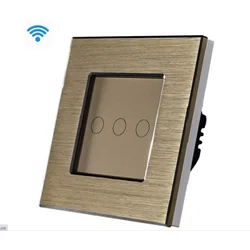 Exeshop 3g wi-fi pametni prekidačI al nn zlatni (WiFi touch switch) ( ss039 )