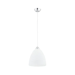 Lestenec na vrvici LERA 1xE27/15W/230V sijajni krom