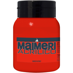Maimeri Acrilico Akrilna barva Permanent Red Light 251 500 ml 1 kos