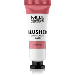 MUA Makeup Academy Blushed tekoče rdečilo odtenek Dusky Rose 10 ml