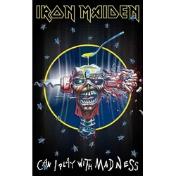 Iron Maiden Can I Play With Madness Zastava