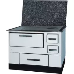 ALFA PLAM šporet na čvrsto gorivo Alfa plam EK-550 2 levi, beli