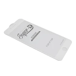 Folija za zastitu ekrana GLASS 11D za Iphone 7 Plus/8 Plus SUPER D bela