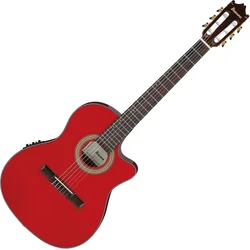 Ibanez GA35TCE-SRR 4/4 Sapphire Red Klasična kitara z elektroniko