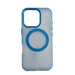 Silikonska futrola Magsafe FLURO COLOR Samsung A07 PLAVA