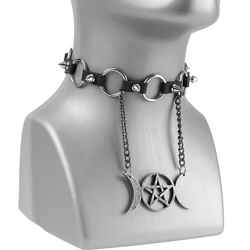 Ovratnica/ choker Pentagram - LSF9 33