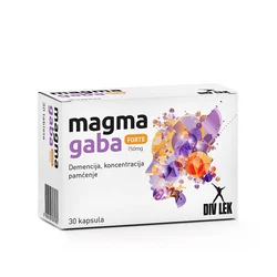 Div lek Gama Amino buterna kiselina 750mg, 30 kapsula