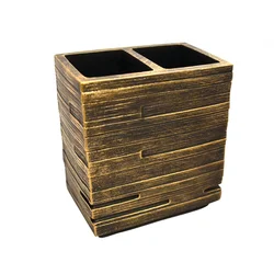 Čaša za četkice za zube Brick antik