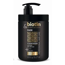 Maska za Jačanje Kose sa Keratinom i Biotinom BIOTIN &KERATIN BOOSTER 1000ml | CHANTAL | Kozmo Shop Online