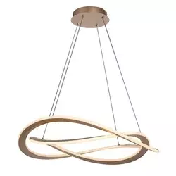 Rabalux Visilica Kallira, LED 72W, 3000K, 62cm, Zlatne boje