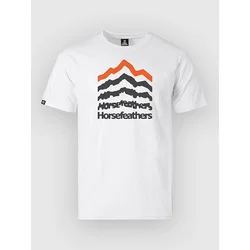 Horsefeathers Landform moška majica white