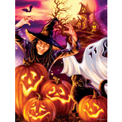 Sunsout - Puzzle Gelsinger: Happy Haunts - 500 kosov