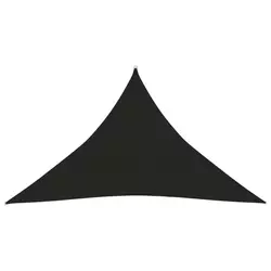 Jedro za zaštitu od sunca 160 g/m2 crno 5 x 5 x 6 m HDPE