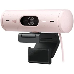 LOGITECH BRIO 500 Full HD Webcam - ROSE - USB - 960-001421