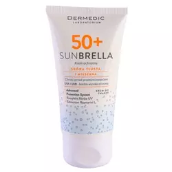 Dermedic Sunbrella mineralna zaštitna krema za masnu i mješovitu kožu SPF 50+ (Waterproof Photostable) 50 g