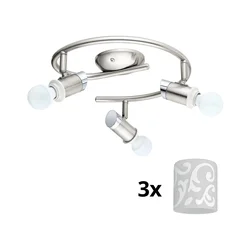 Eglo - LED spot svetiljka MY CHOICE 3xE14/4W/230V hrom/bela