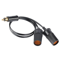 CARMOTION Univerzalni adapter sa kablom i din utičnicom i sa 12-24v dc 20A