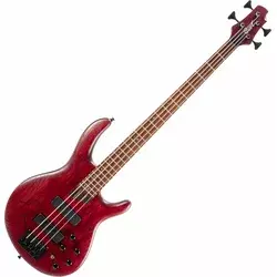 Cort B4 Element Open Pore Burgundy Red Električna bas kitara (Poškodovano)
