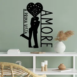 Wallity Zidna dekoracija Amore Prima Vista 3, 40 x 56 cm, Crna