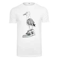 White T-shirt Seagull sneakers