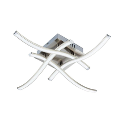 LED plafonsko svetlo 4xLED/2,6W/230V 3000K mat hrom