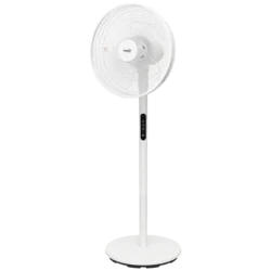 Kućni ventilator sa postoljem, daljinski upravljač, 78-132 cm, 60V - SFT40R, beli