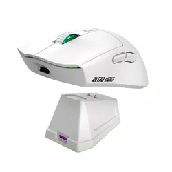 Miš bezicni GAMING Wireless Rechargeable WD139 beli JEDEL