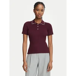Rinascimento Bluza CFM0012306003 Bordo rdeča Regular Fit