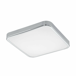 Eglo Manilva 1 plafonjera/1, led, 16w, 1500lm, 290x290, hrom/bela