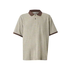 Carhartt WIP Majica Dion bež/temno bež/golobje modra/rjava