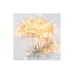 LED spoljni božićni lanac 3000xLED/230V/8 funkcija 24,8 m IP44 topla bela