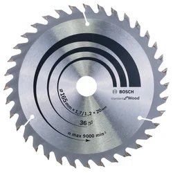 Bosch List kružne testere Optiline Wood 2608642602, 165 x 20/16 x 1,7 mm, 35