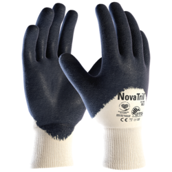 Atg rukavica novatril 3/4 premaza plava vel 9 ( 24-185/9 )