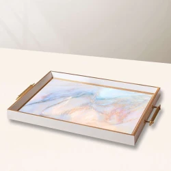 Aberto Design Poslužavnik TPB10038 50 x 29 x 3.5 cm, Šareni